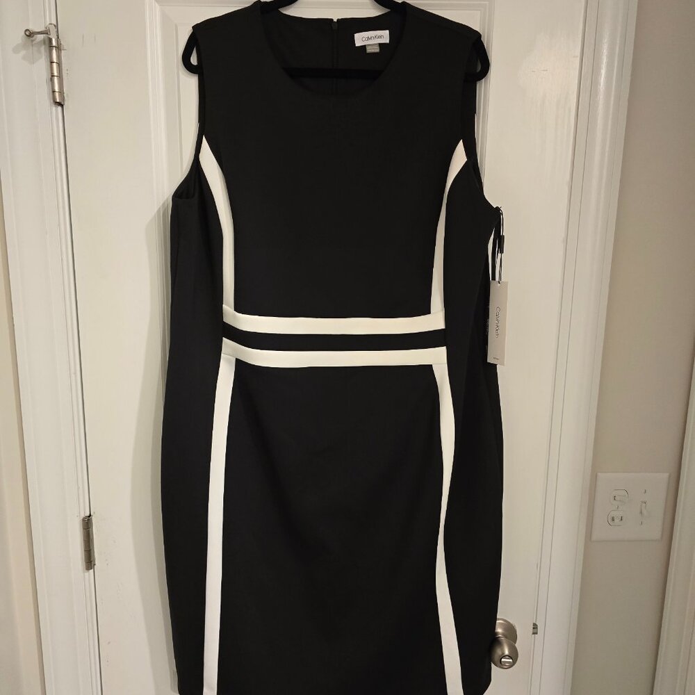 BRAND NEW Back to Office Calvin Klein One Piece Midi Dress in 20W